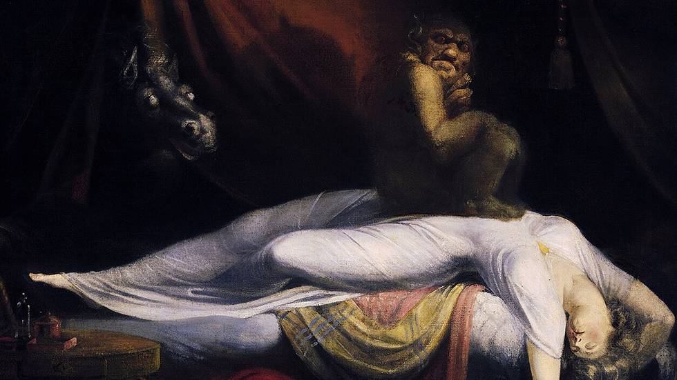 Obraz Henry'ego Fuseli „Nocna mara” (ang. The Nightmare) z 1781 roku