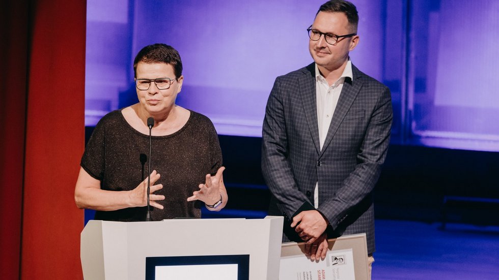 dr Adam Sitarek i dr Ewa Wiatr