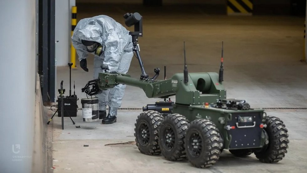 Ćwiczenia CBRN na Stadionie Narodowym